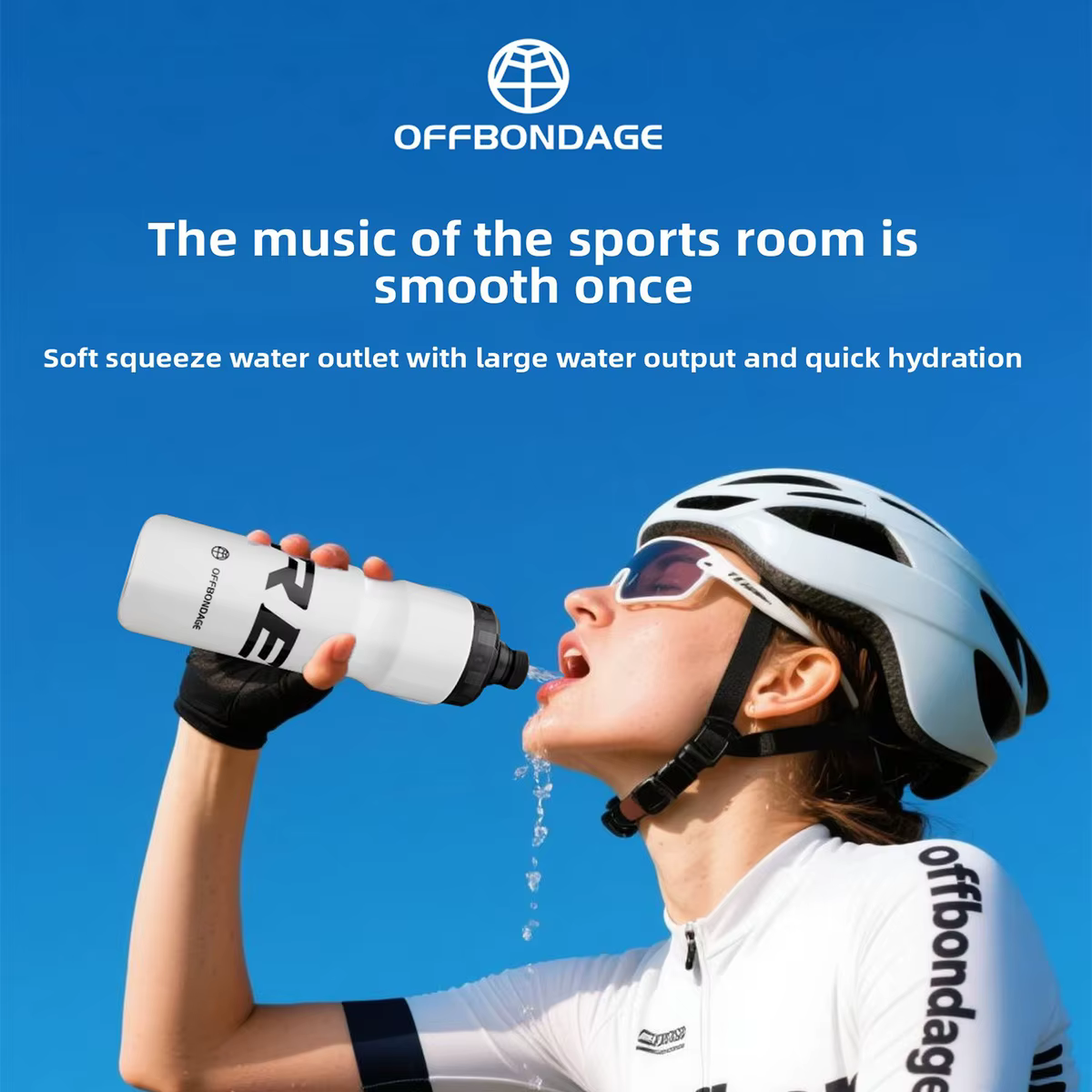 OFFBONDAGE – bouteille d'eau pour vélo de route et VTT