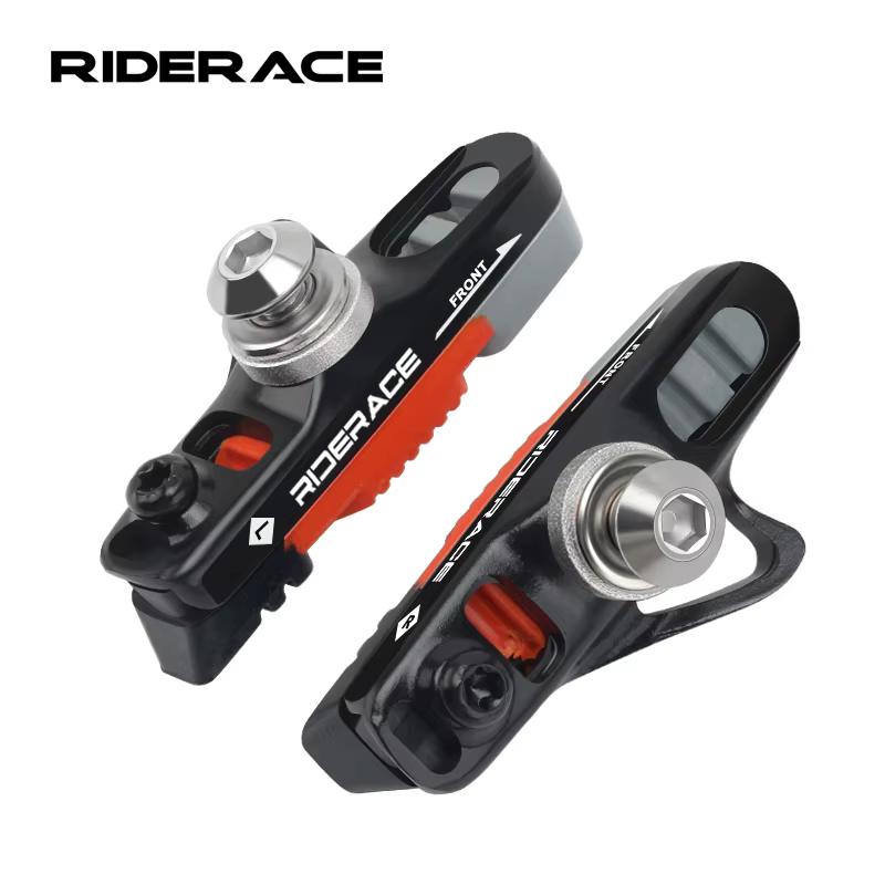 1 paire de plaquettes de frein pour vélo de route, plaquettes de frein C-Brake en alliage d'aluminium CNC, durables, silencieuses, en caoutchouc, accessoires de cyclisme