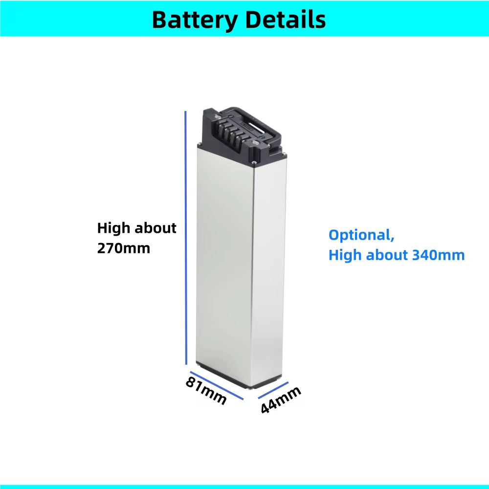 Batterie de vélo électrique pliante Onebot S6 16 "16 pouces 36v 6.4Ah 7Ah