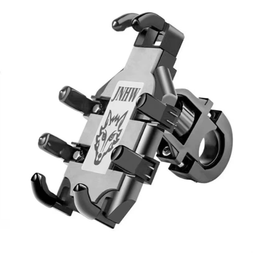 VIKEFON universel nouveau support de téléphone portable à huit griffes amélioré pour moto Scooter ATV vélo e-bike