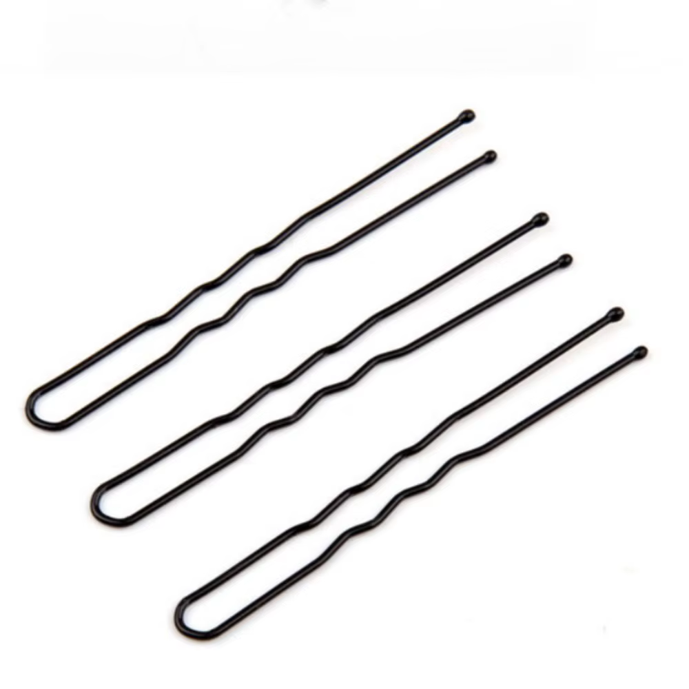 Accessoires pour cheveux, pinces à cheveux de 6cm, outils pour femmes, couleurs assorties, épingles à cheveux en forme de U pour coiffeurs professionnels