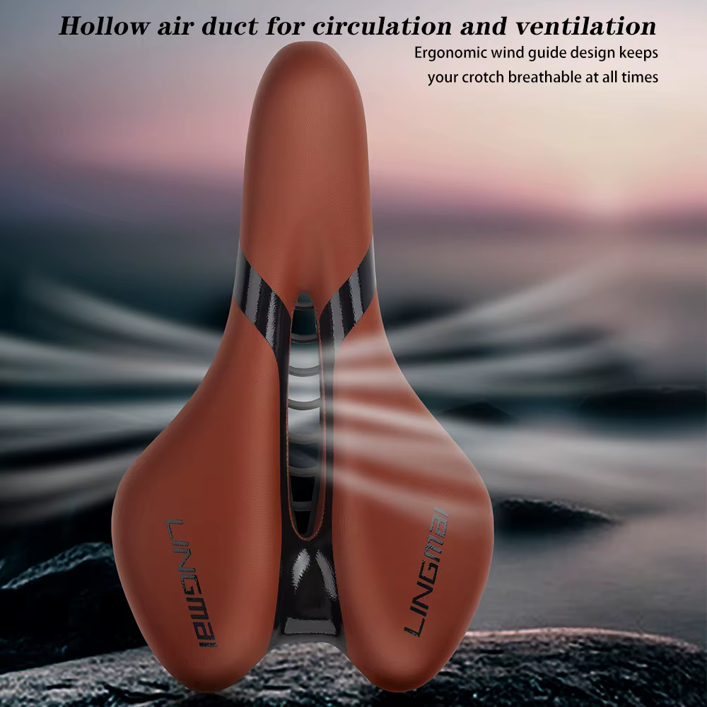 LINGMAI siège de vélo pour hommes et femmes selle