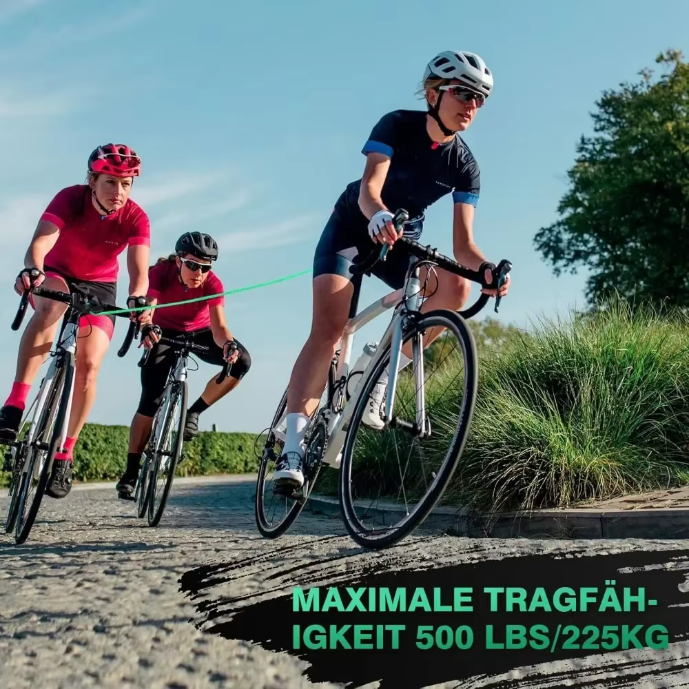 Nouvelles corde de remorquage Portable vtt vélo de route en plein air équipement de Traction pratique pour adultes