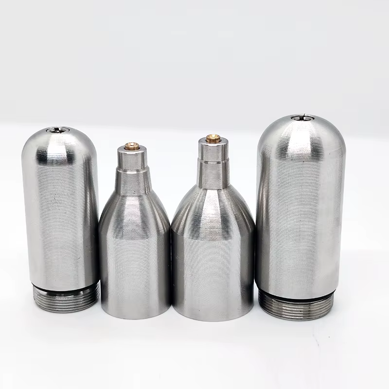Cylindre de co2 Rechargeable 12g 16g cartouches de CO2 recharge gonfleur de CO2 pour pneus de vélo équipement de brassage avec filetage non fil