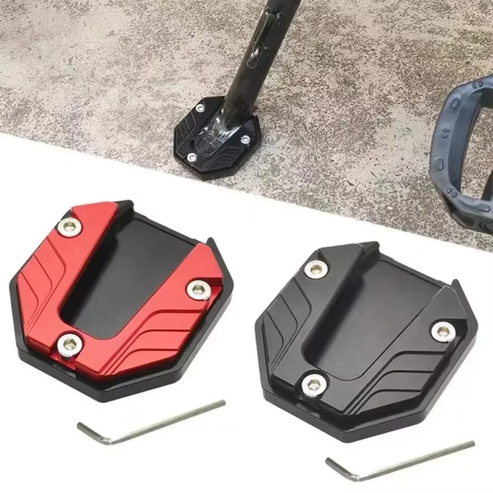 Support de pied de moto modifié