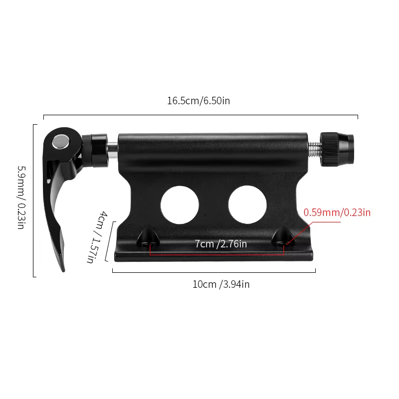 Support de fourche de vélo TOSUOD à dégagement rapide