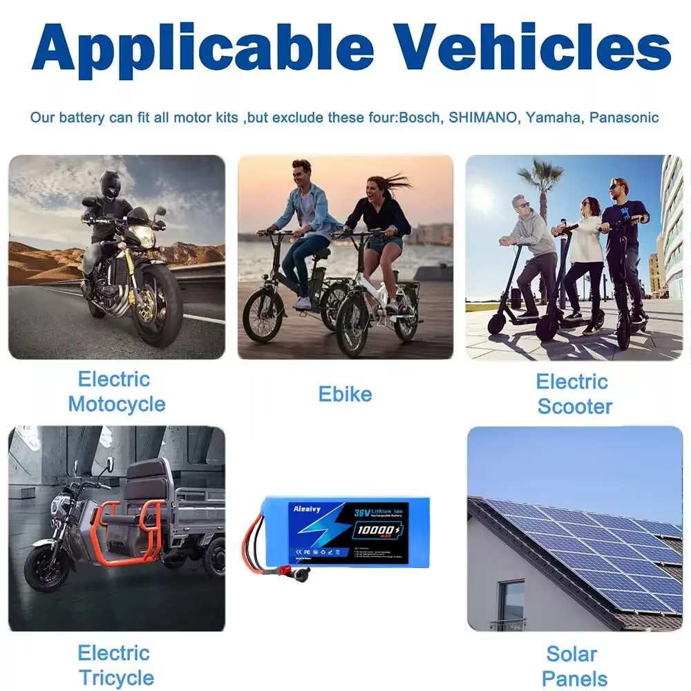 Batterie au lithium pour trottinette électrique 10S7P 36V 20000mAh