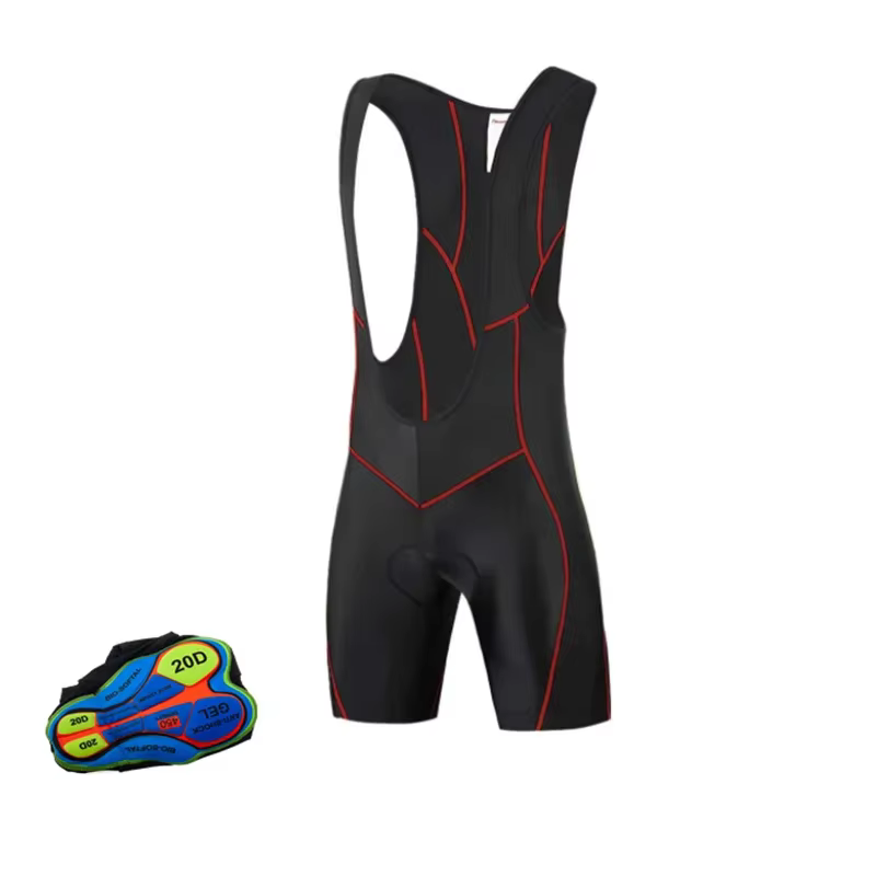 Short de vélo rembourré pour hommes