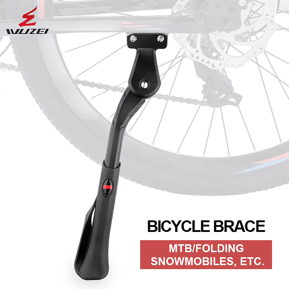 Support de pied réglable pour VTT