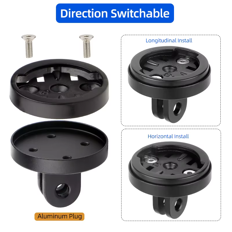Deemount-Adaptateur de direction réglable pour Garmin
