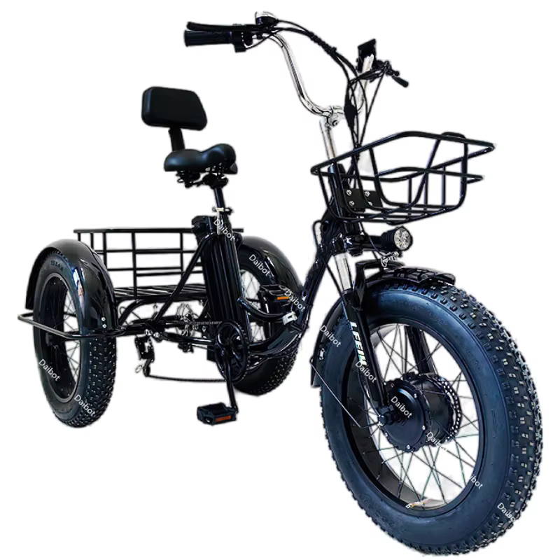 Vélo Électrique Pliant à 3 Roues pour Homme Adulte