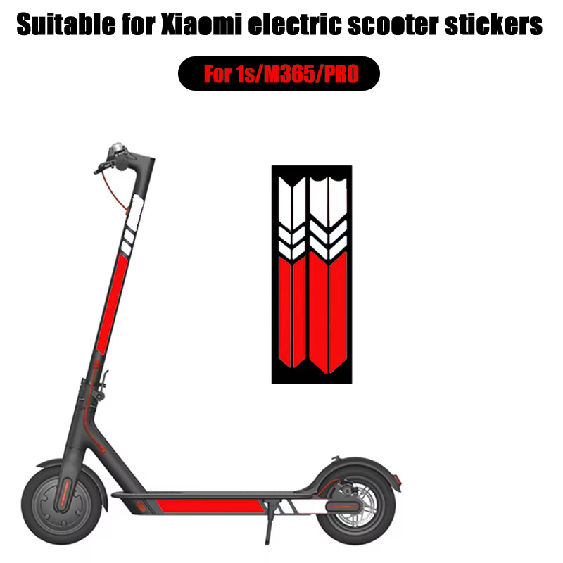 Autocollant réfléchissant en PVC pour Scooter