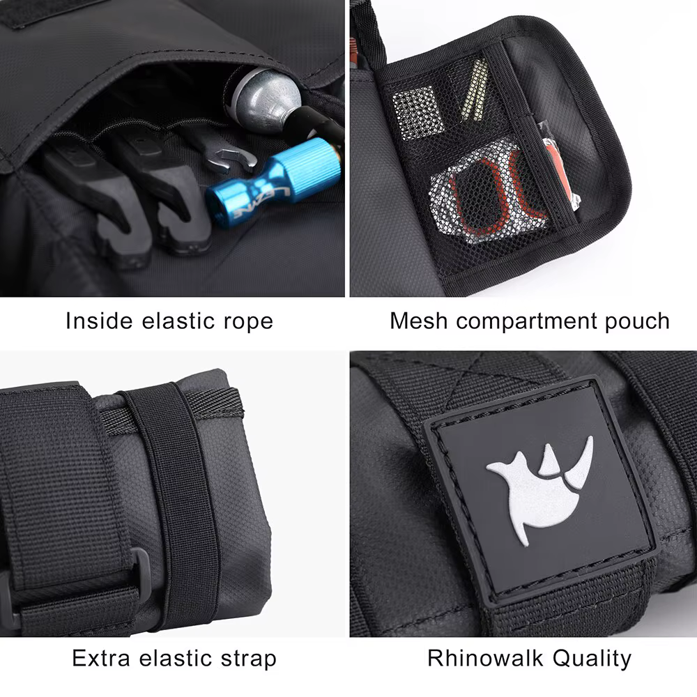 Rhinowalk Vélo Outil Sac Avant Top Tube Cadre Sac De Selle Burrito Pack Pochette