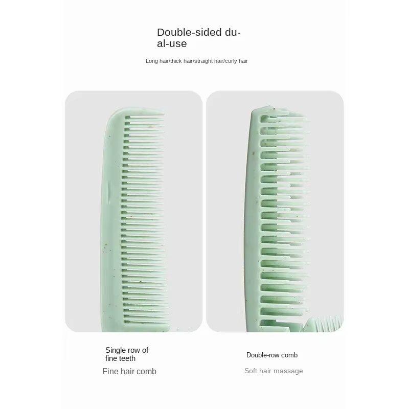 Peigne pliant Portable, brosse à cheveux antistatique de voyage, paille de blé pliante, outil de coiffure et de beauté, 1 pièce