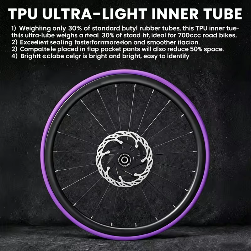 Chambre à air de vélo OFFBONDAGE en TPU 700x18-32c