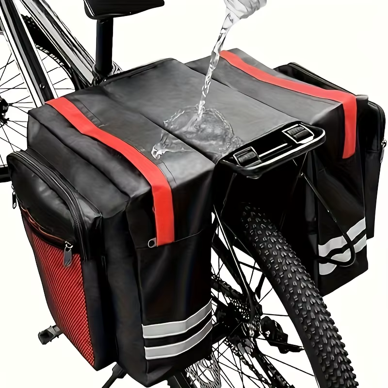 Grand sac de porte-bagages pour vélo