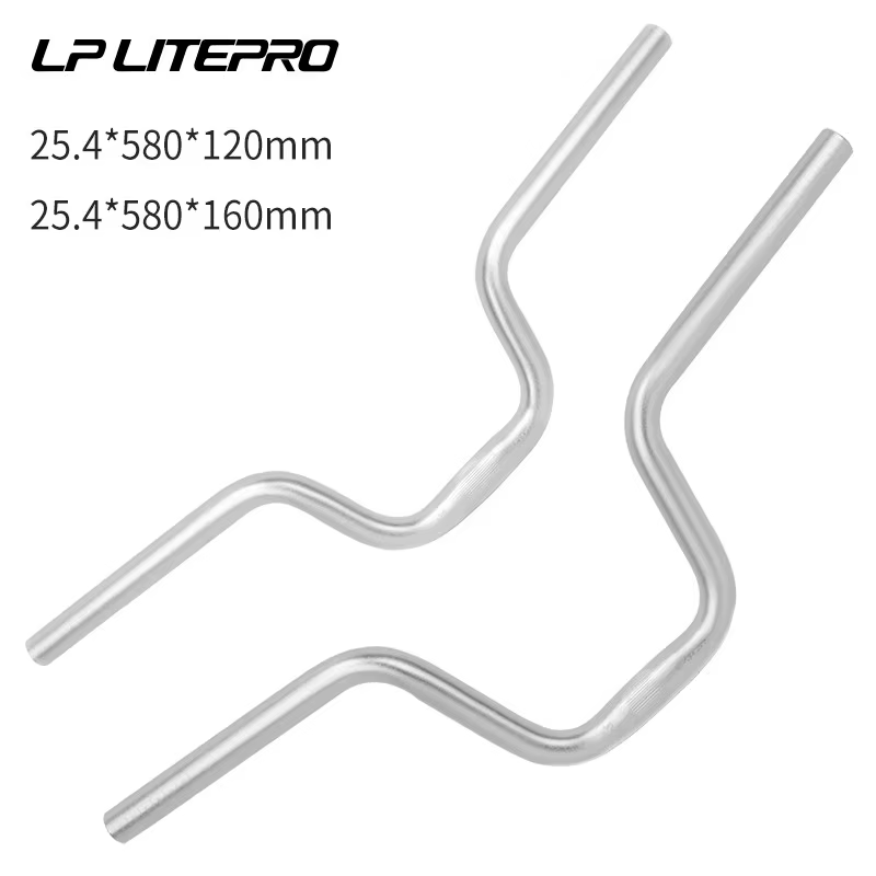 Guidon de vélo pliant de 58CM de diamètre 25.4MM