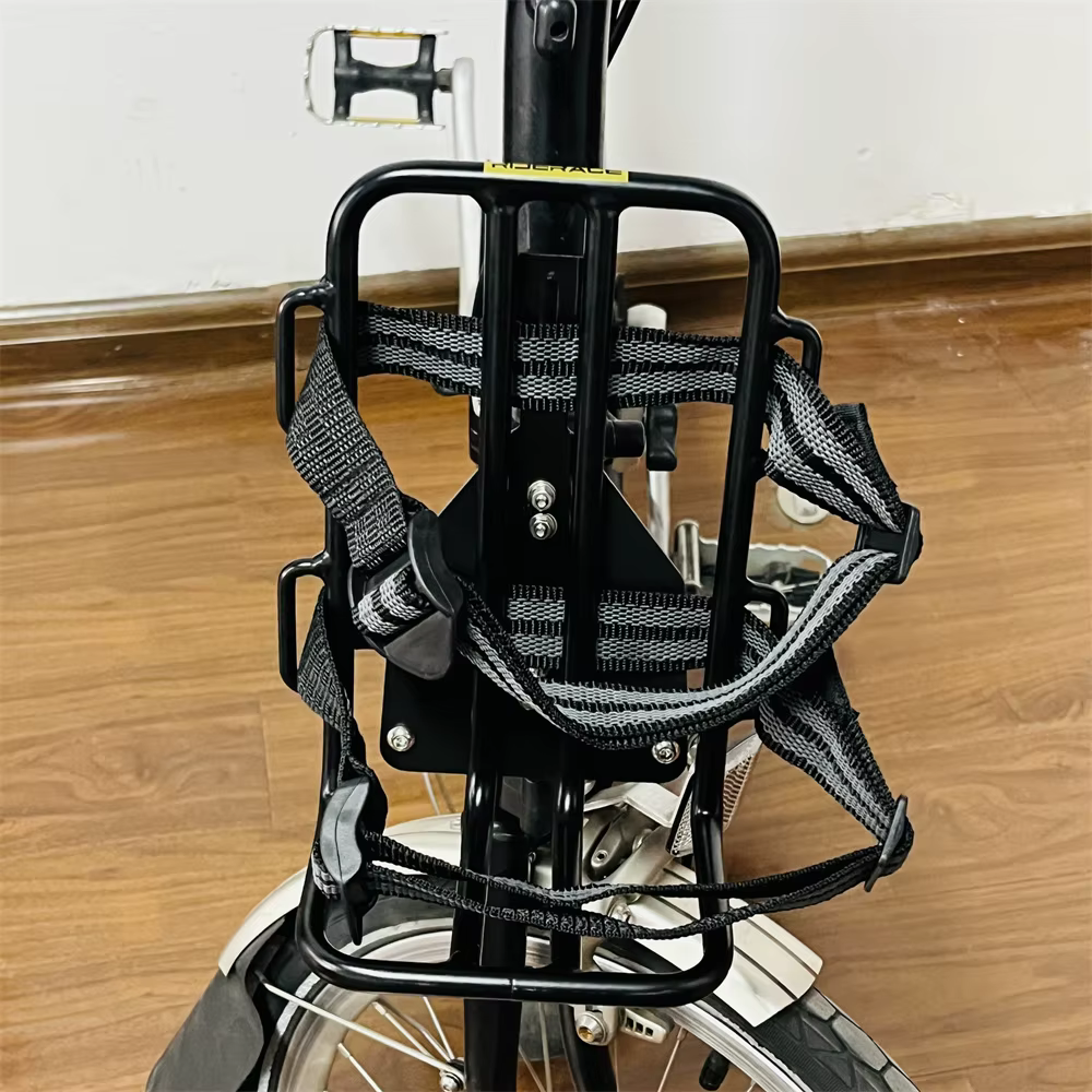Support avant de vélo pour vélos pliants Brompton, en alliage d'aluminium
