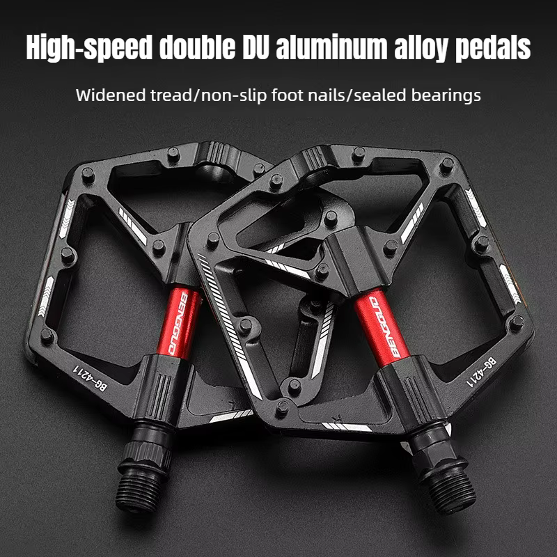 Pédales de vélo de montagne à double roulement
