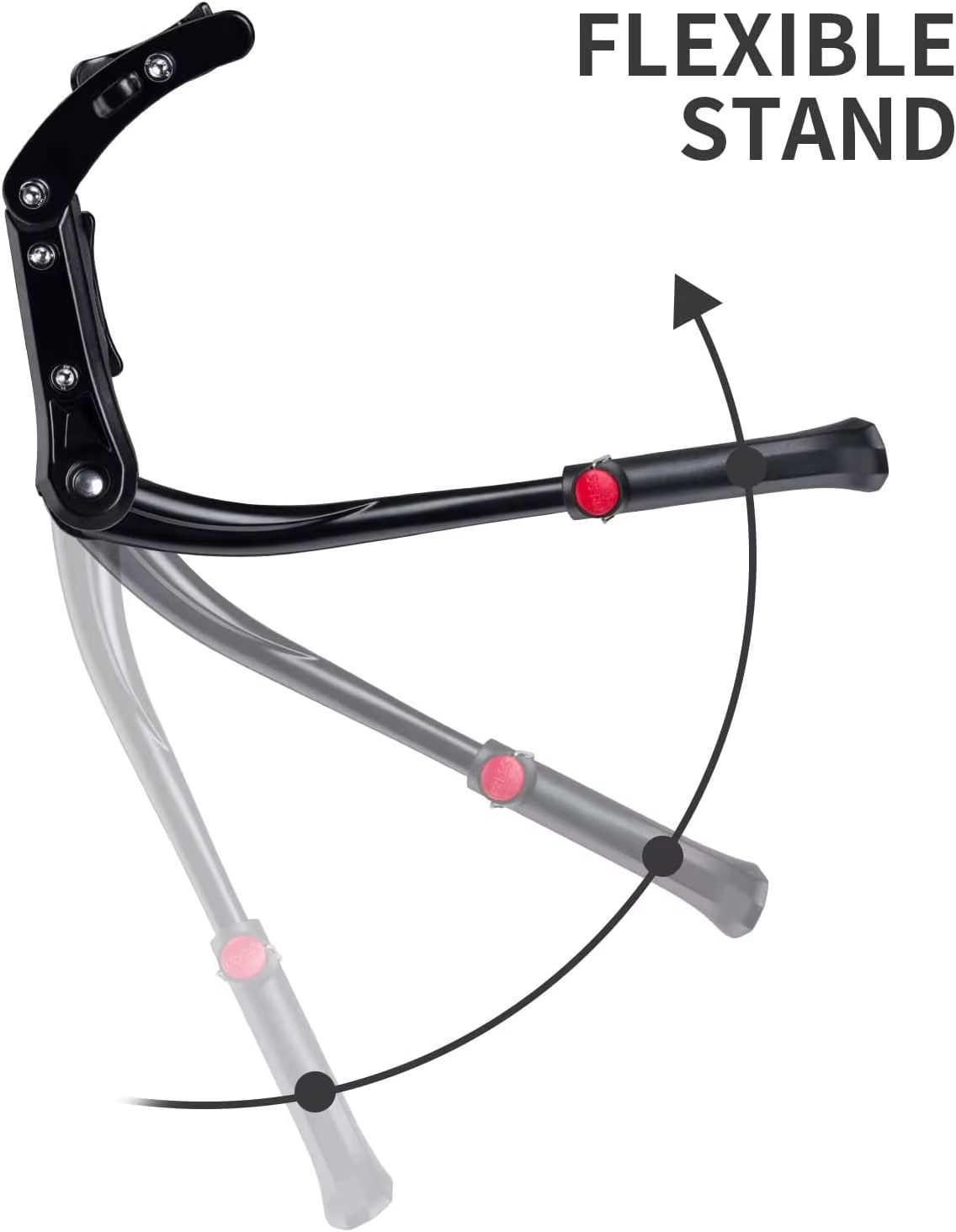 Béquille de vélo réglable