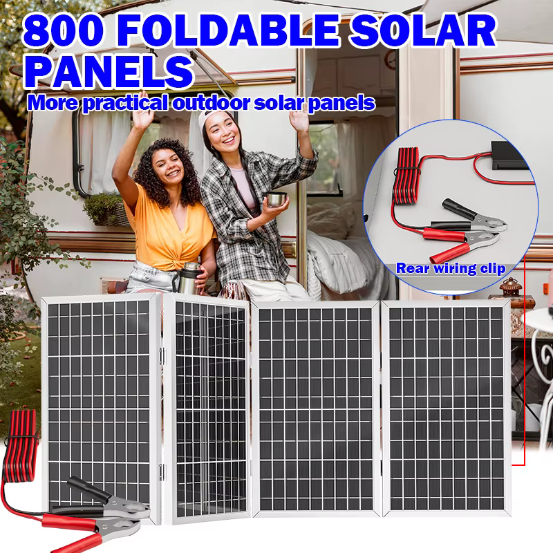 Panneau solaire pliable 800W