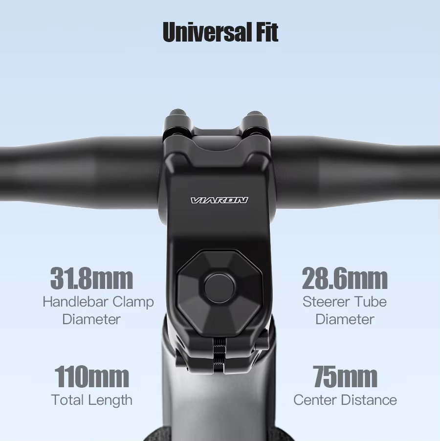 VIARON 75mm vtt vélo puissance