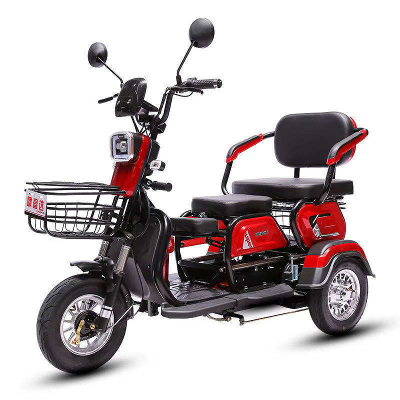 Adulte ménage personnes âgées handicapées mobilité Scooter 1200W Extra Large moteur 72V45AH135km Extra-longue durée de vie de la batterie Tricycle électrique