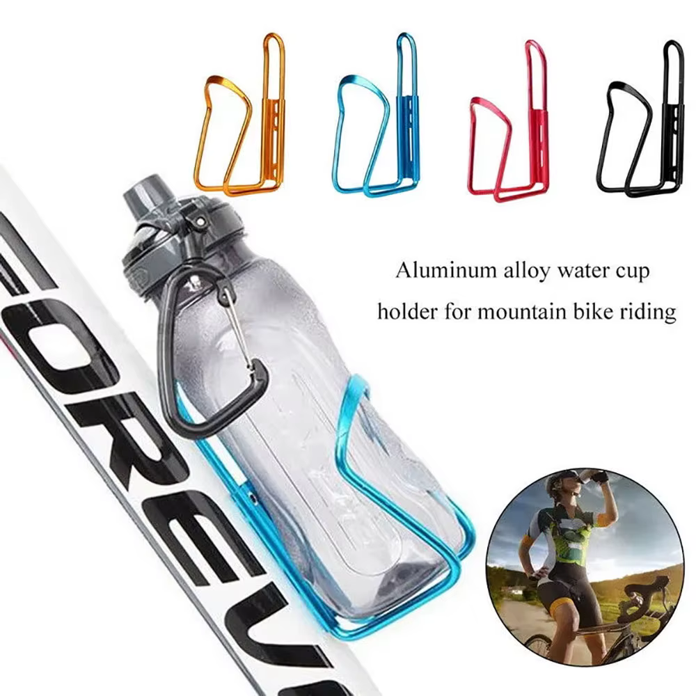 Porte-bouteille T1 en alliage d'aluminium pour vélo de montagne pliant