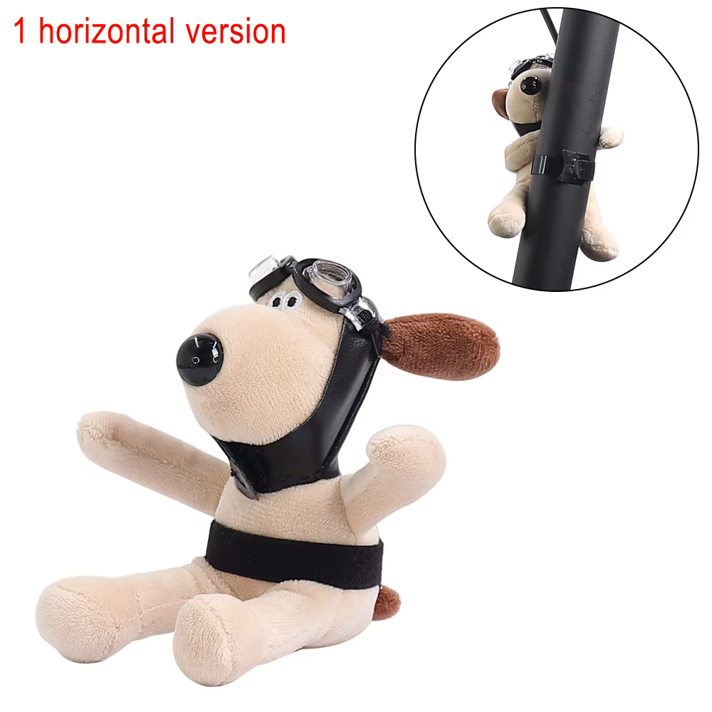 Poignée de guidon avant pour Scooter électrique, chien mignon/panda, pour Xiaomi M365/Pro/1s/Pro2/Mi3/Mi4/4 Lite /4 Ultra, accessoires