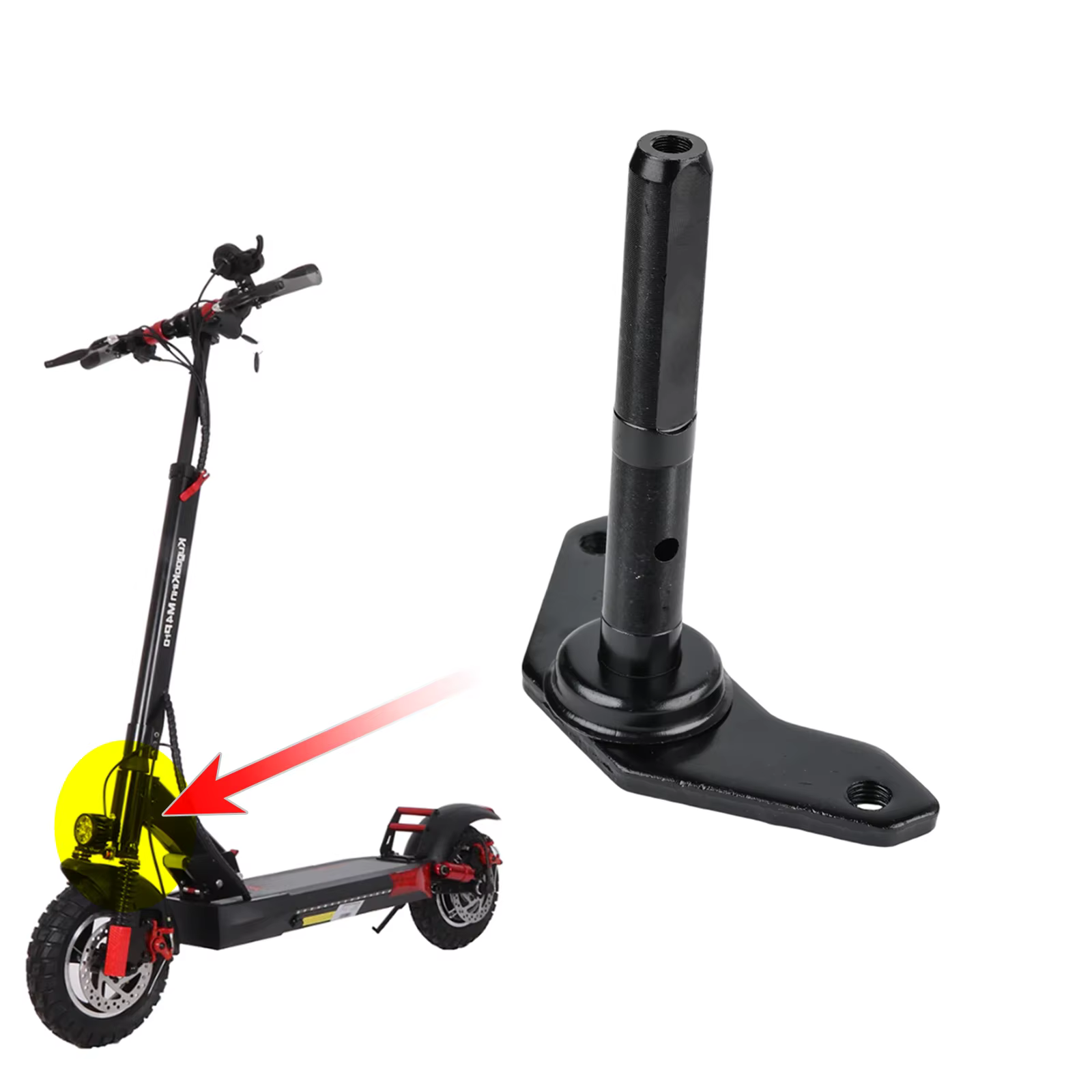 Fourche avant pour Scooter électrique Kugoo M4 Pro