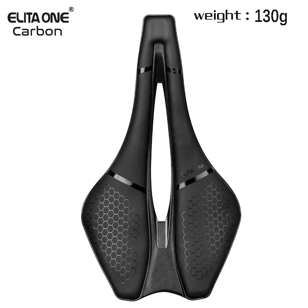 Elitaone selle de vélo sur Rail en carbone 130g léger 245x139mm