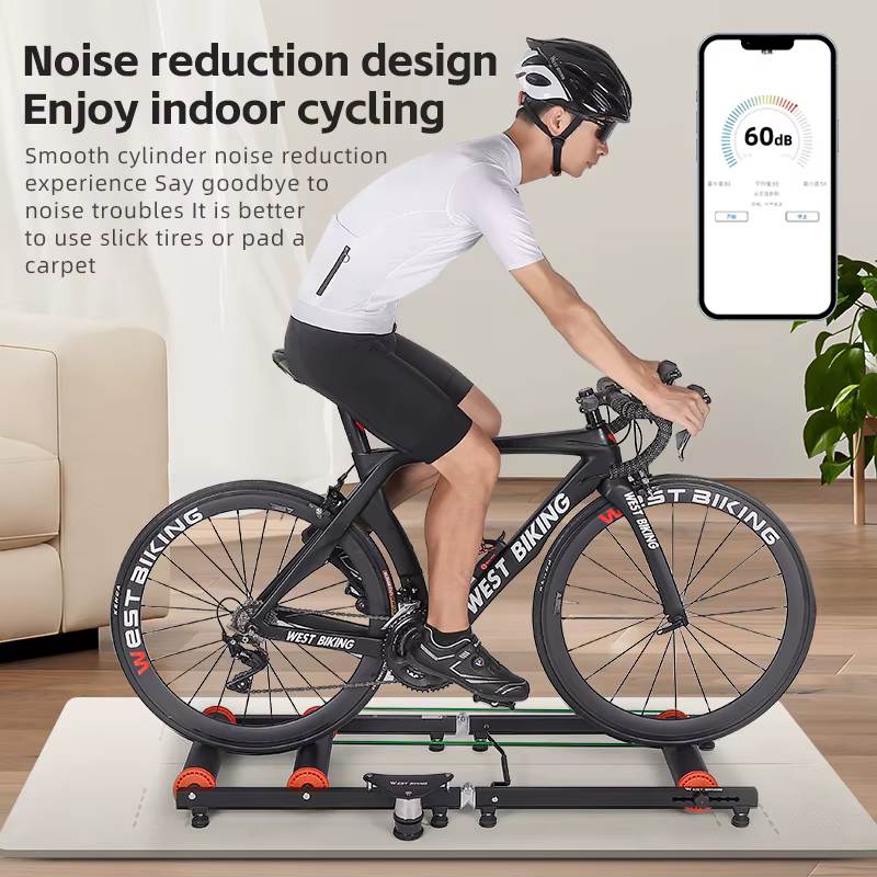 WEST BIKING – plate-forme d'entraînement de cyclisme à roulettes