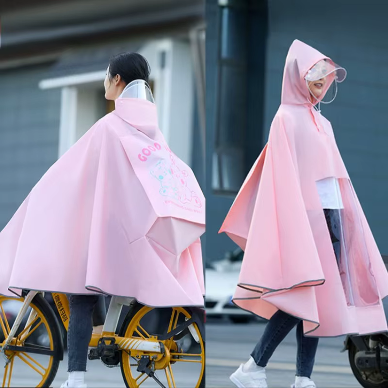 Long imperméable pour scooter électrique et vélo