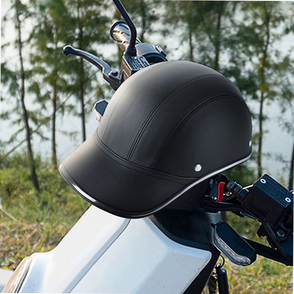 Sports de plein air cyclisme casque de sécurité casquette de Baseball chapeau pour moto vélo Scooter montagne route