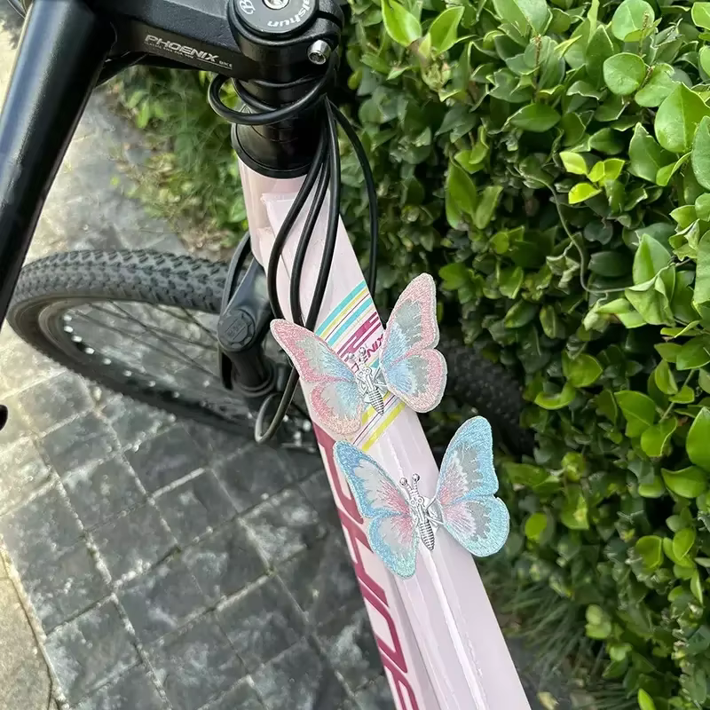 Accessoires de vélo, autocollants papillon volant