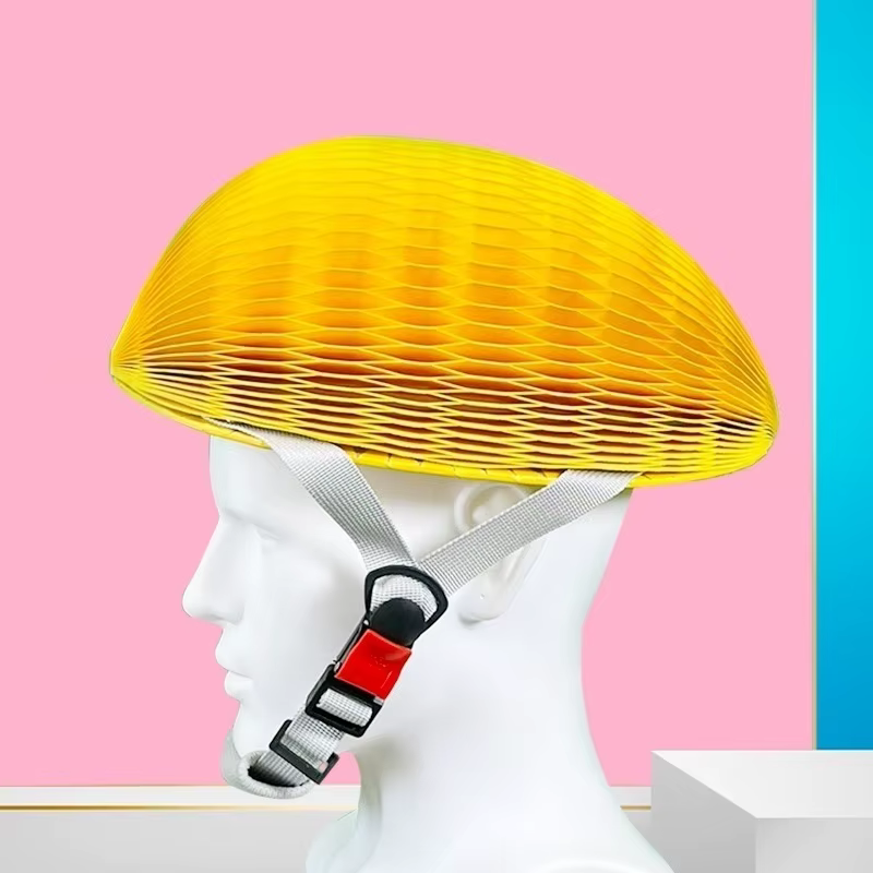 Casque de sécurité pliable portable