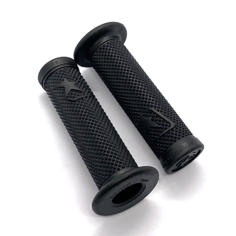 Guidon de moto universel en caoutchouc