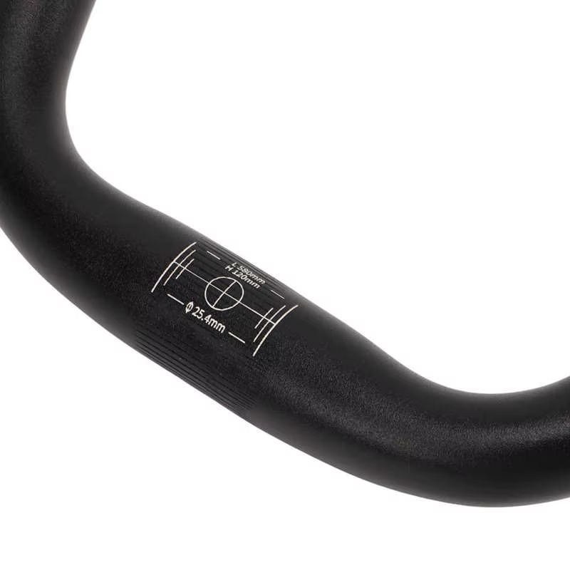 Guidon pliant extra long en alliage d'aluminium pour vélo de route
