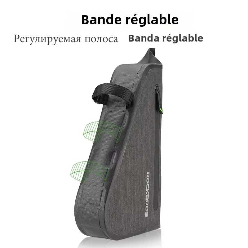 Sac triangulaire de vélo portable