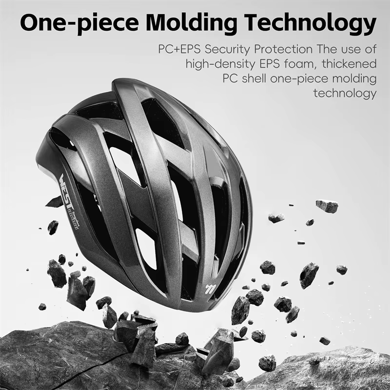 WEST BIKING – casque de cyclisme multicolore