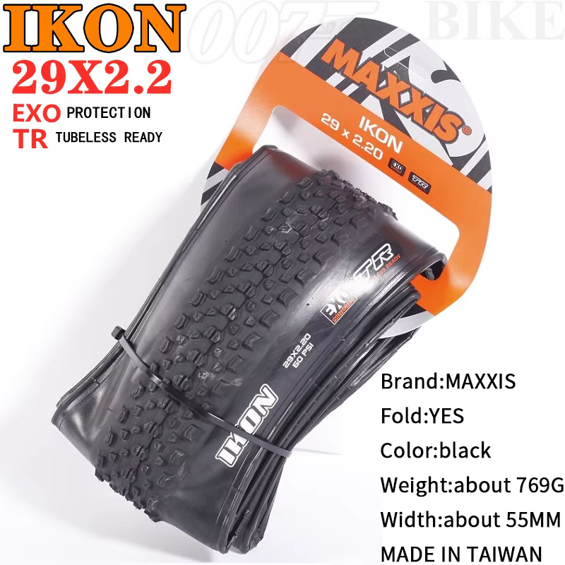 Les pneus de VTT Maxxis IKON26/27.5/29X2.2 2.0 2.35 sont un pneu XC polyvalent conçu pour effectuer dans une large gamme de conditions