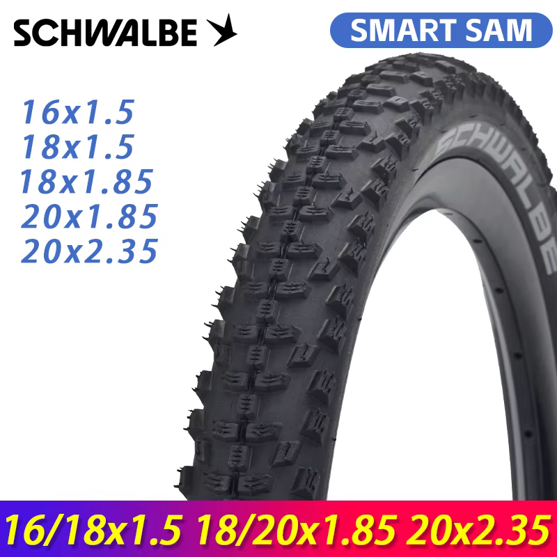 SCHWALBE Original SMART SAM pneu de vélo filaire 16/18x1.5 18/20x1.85 20x2.35