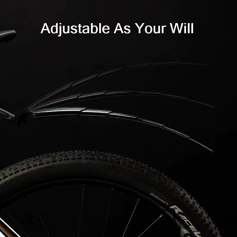 ROCKBROS – ensemble de garde-boue de vélo rétractables et réglables