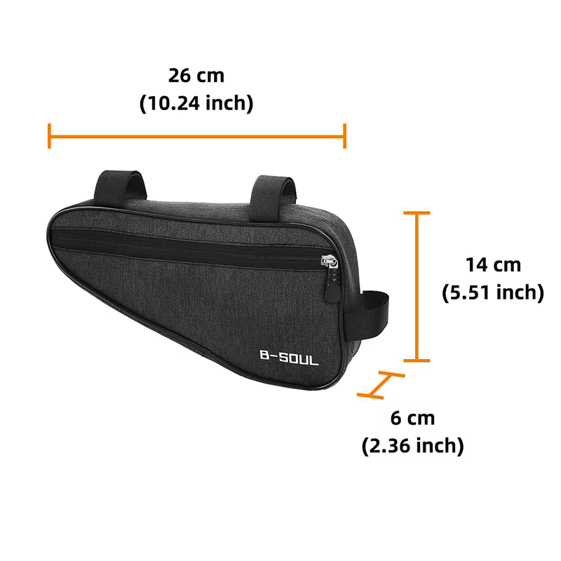 Sac triangulaire pour vélo