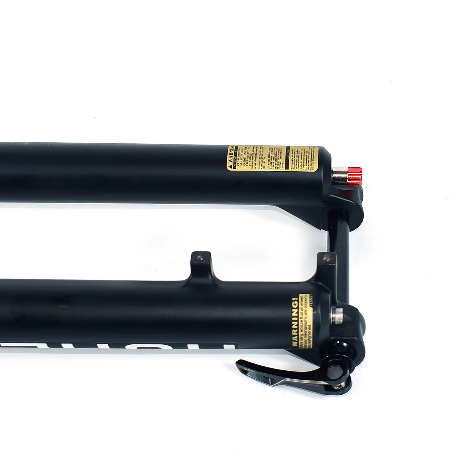 Fourche à air pour VTT avec fourches amortissantes
