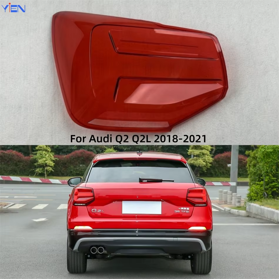 Pour Audi Q2 Q2L 2018 2019 2020 2021 Accessoires pour véhicules Remplacement de feux de voiture Coque de feux arrière Coque de feux arrière de voiture