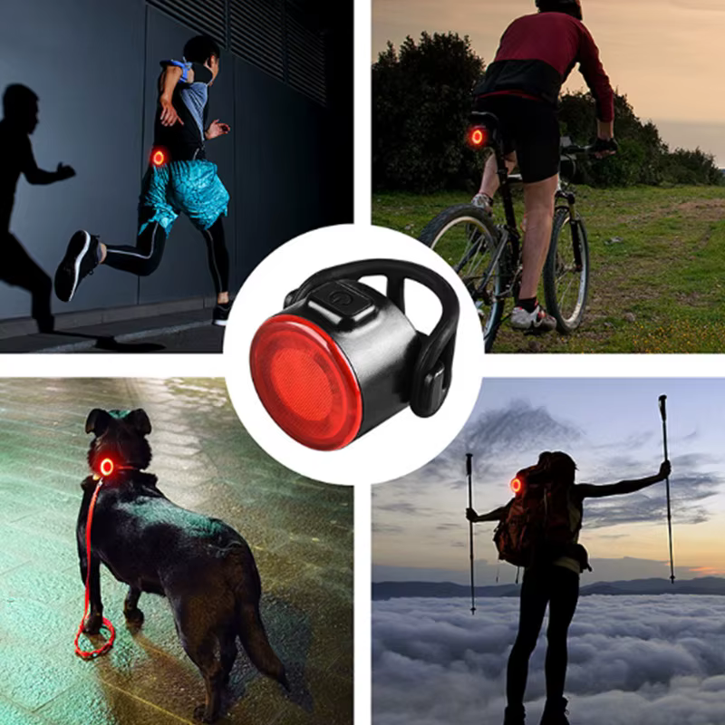 Ensemble de feux avant et arrière de vélo