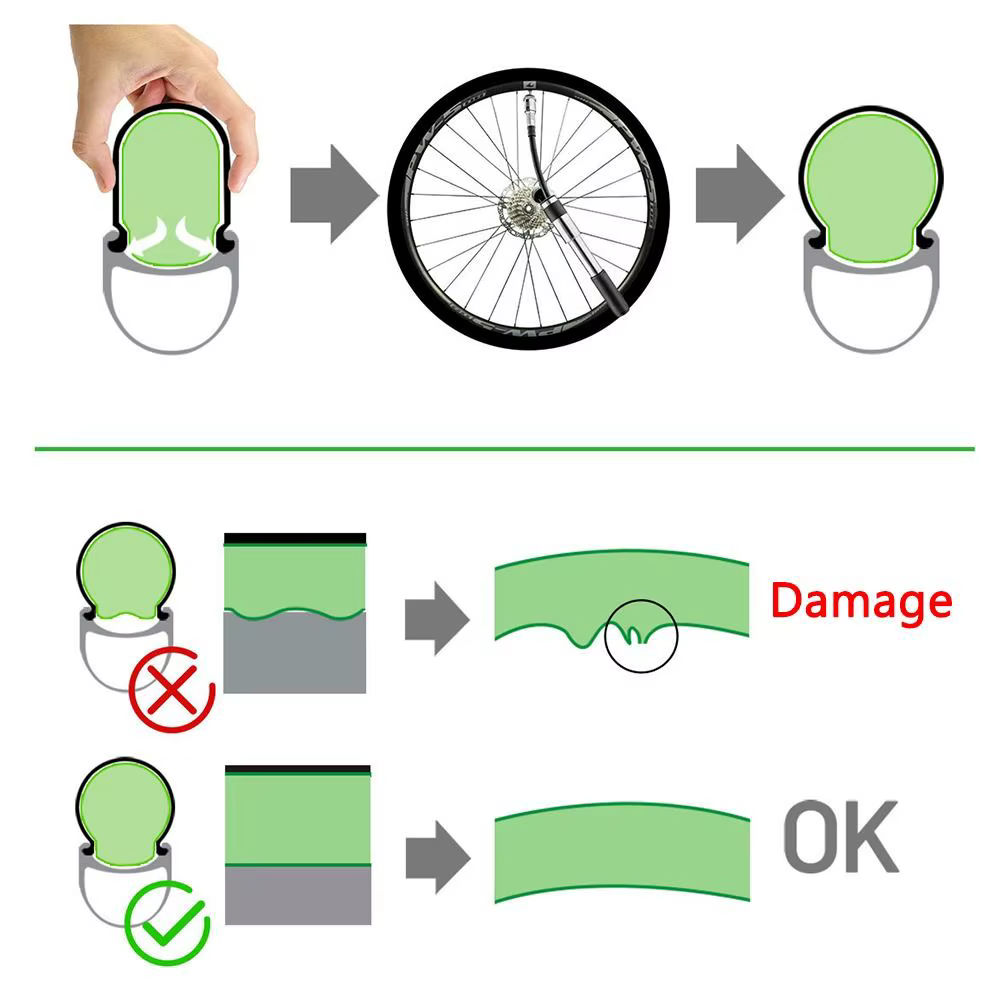 Chambre à air en TPU pour vélo de route