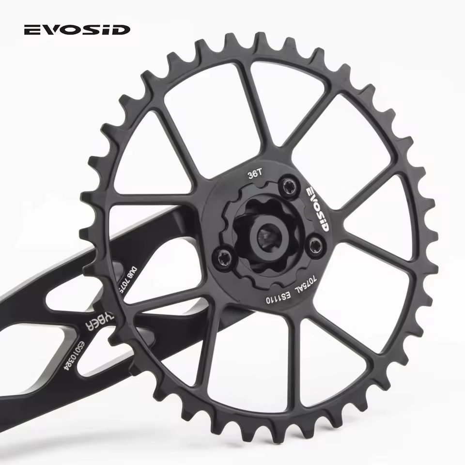EVOSID manivelle de vélo vtt ultralégère 165mm axe DUB 29mm pédalier