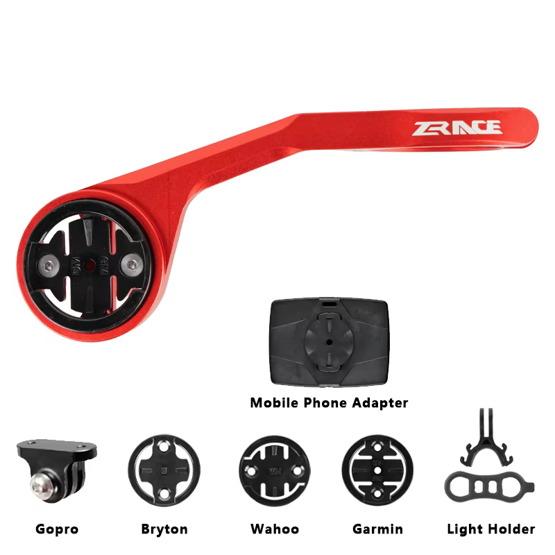 Support de fixation avant pour ordinateur de vélo et caméra ZRACE